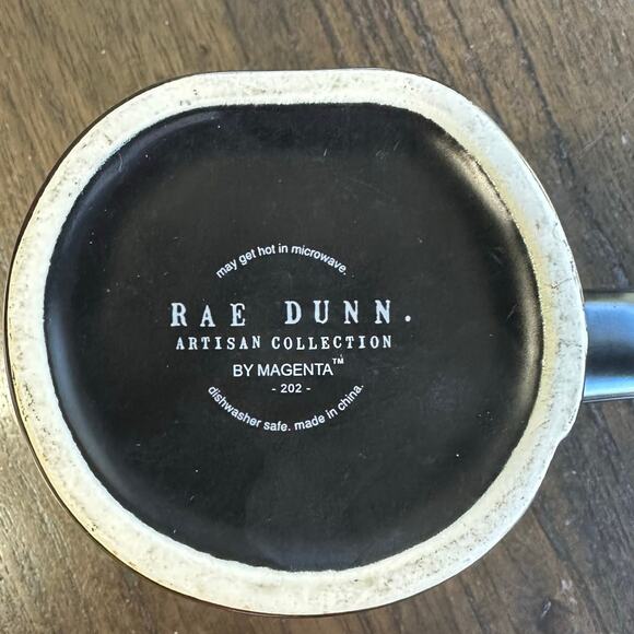 Rae Dunn  “WICKED” Black Green Coffee Mug Artisan Collection by Magenta - Picture 8 of 8